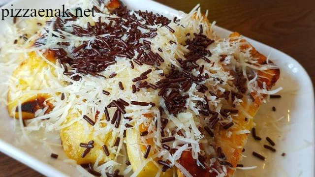 Pisang Penyet Coklat Keju Cemilan Favorit Menggugah Selera